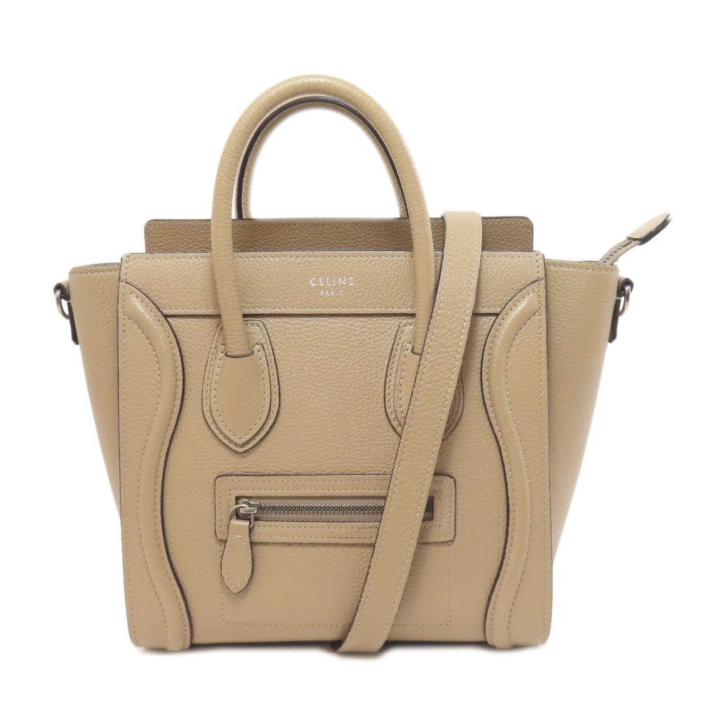 Celine Luggage Leather 2way Handbag Calfskin - Picture 11 of 11